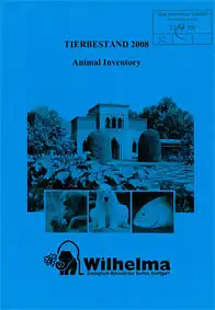 Tierbestand 2008. 