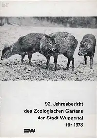 92. Jahresbericht 1973. 