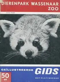 Gids (kleiner Panda) ohne Lageplan. 