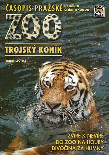 Casopis Prazské ZOO Trojský Konik, 2/2000. 