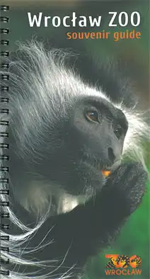 Zooführer inkl. Faltplan (Souvenir Guide; Guereza Affe). 