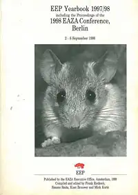 EEP Yearbook 1997/98 including the Proceedings of the 1998 EAZA Conference Berlin. 
