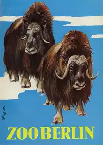 Wegweiser, 14. Auflage (Moschusochsen) - Tierverzeichnis vorne. 