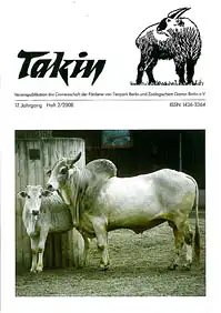 Takin (Vereinspublikation), 17. Jahrgang, Heft 2/2008. 
