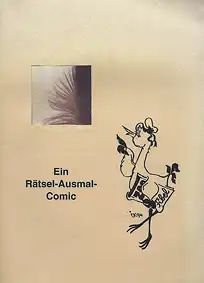 Rätsel-Ausmal-Comic “Alpen”. 