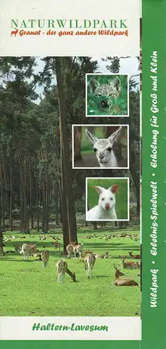 Kurzinfo und Lageplan (Hirschwiese und drei kleine Fotos). 