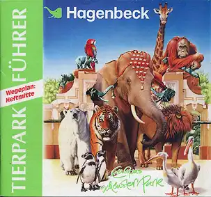 Parkführer (Tiere vor Tor, Zeichnung). 