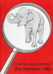 "Unter die Lupe genommen!", Jahresbericht 1985. 