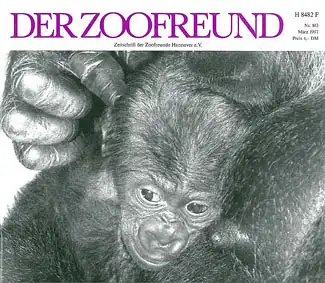 Der Zoofreund - Zeitschrift d. Zoofreunde Hannover; Nr. 103. 