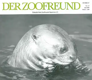 Der Zoofreund - Zeitschrift d. Zoofreunde Hannover; Nr. 112. 