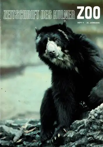 Die Zeitschrift des Kölner Zoos, H. 4, 25. JG. 