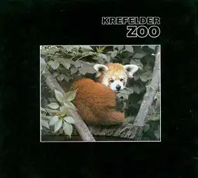 Sammelmappe (kleiner Panda) mit Zooführer, Blattsammlungen zu Säugetieren, Vögeln und Lurchen/Kriechtieren). 