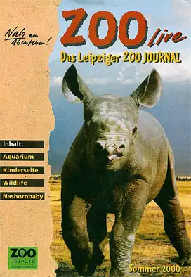 Zoo Live, Das Leipziger Zoo Journal, Sommer 2000. 