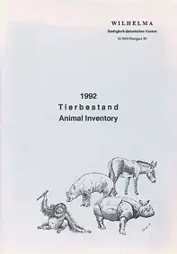 Tierbestand 1992. 
