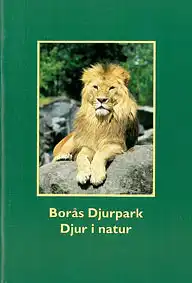 Zooführer (Löwe vor grünem Hintergrund). 