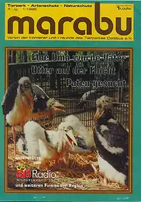 Zoozeitschrift "Marabu" 2. J. 1/1998. 