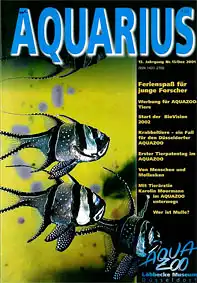 Aquarius, Zeitung Freundeskreis Löbbecke- Museum + Aquazoo, Nr. 15/ Dezember 2001. 