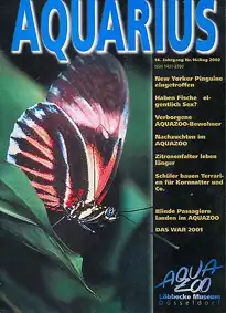 Aquarius, Zeitung Freundeskreis Löbbecke- Museum + Aquazoo, Nr. 16/ Aug 2002. 