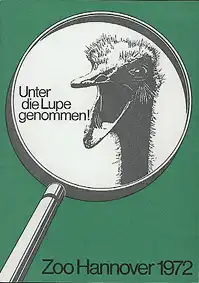 "Unter die Lupe genommen!", Jahresbericht 1972. 