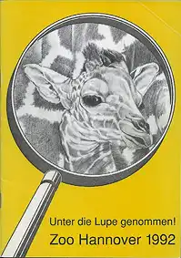 "Unter die Lupe genommen!", Jahresbericht 1992. 