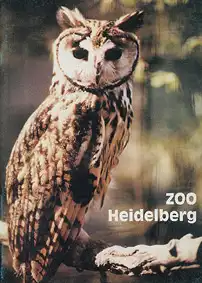 Zooführer mit Faltplan (Eule). 