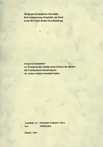 Säuglinge mit atopischer Dermatitis - Eine Untersuchung hinsichtlich der Klinik sowie der frühen Mutter-Kind-Beziehung. 