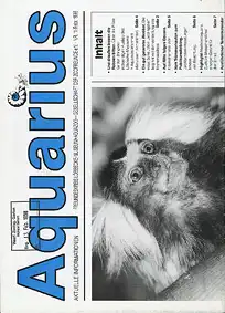 Aquarius, Zeitung Freundeskreis L”bbecke- Museum + Aquazoo, Nr. 11/ Febr 1998. 