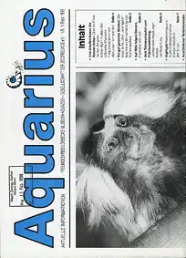 Aquarius, Zeitung Freundeskreis Löbbecke- Museum + Aquazoo, Nr. 11/ Febr 1998. 