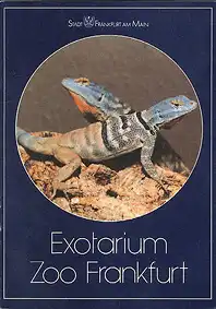 Wegweiser Exotarium, (Felsenleguane) deutsch. 