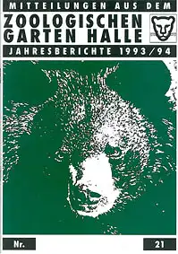Jahresbericht 1993/94 (Heft 21). 