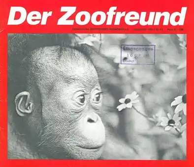 Der Zoofreund - Zeitschrift d. Zoofreunde Hannover; Nr. 41. 