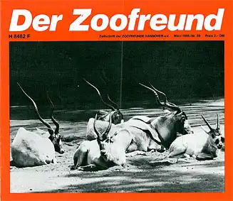 Der Zoofreund - Zeitschrift d. Zoofreunde Hannover; Nr. 59. 