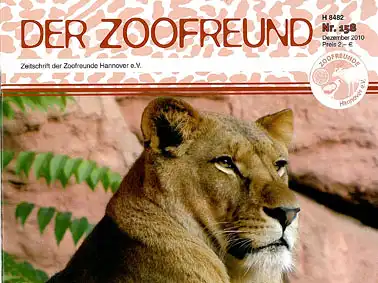 Der Zoofreund - Zeitschrift d. Zoofreunde Hannover; Nr. 158. 