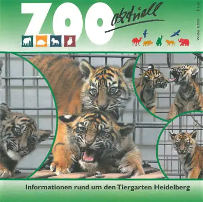 Zoo Heidelberg aktuell, 3/2007 (Verein der Tiergartenfreunde Heidelberg e.V.). 