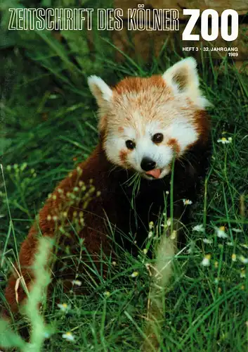 Die Zeitschrift des Kölner Zoos, H. 3, 32. JG. 