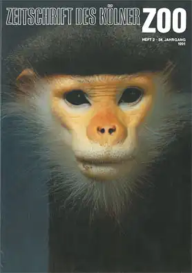 Die Zeitschrift des Kölner Zoos, H. 2, 34. JG. 