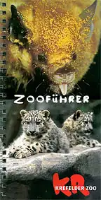 Zooführer (Fledermaus/Schneeleopard). 