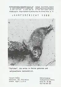 Jahresbericht 1988. 