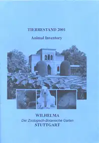 Tierbestand 2001. 
