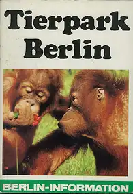 “Berlin-Information” mit Plan (5. Auflage, Orangs). 