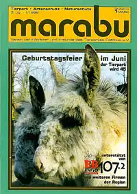 Zoozeitschrift "Marabu" 3. J. 1/1999. 