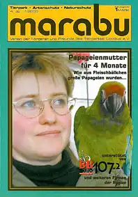 Zoozeitschrift "Marabu" 4. J. 1/2000. 