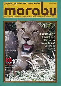 Zoozeitschrift "Marabu" 5. J. 1/2001. 
