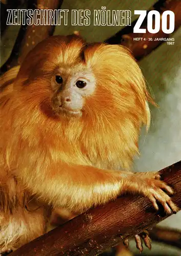 Die Zeitschrift des Kölner Zoos, H. 4, 30. JG. 