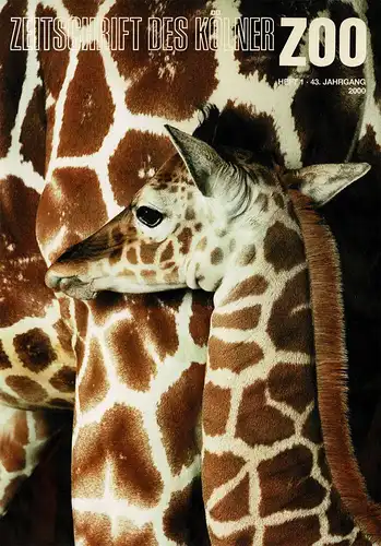 Die Zeitschrift des Kölner Zoos, H. 1, 43. JG mit Jabe 1999. 