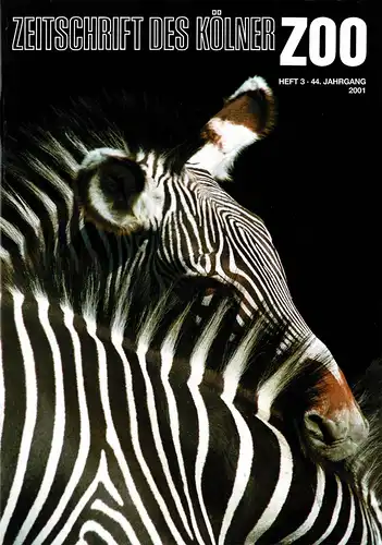 Die Zeitschrift des Kölner Zoos, H. 3, 44. JG. 