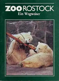 Ein Wegweiser (Eisbärenkinder). 