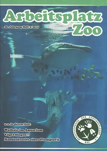 Arbeitsplatz Zoo Heft 3-2015. 