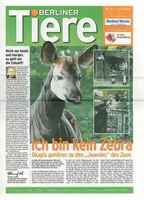 Berliner Tiere. Nr. 14, Juni 2012. 