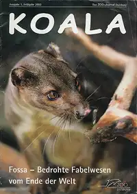 Zoo-Journal Koala, Heft 1/2000. 